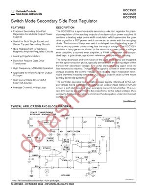 UCC2583N datasheet  